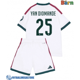 Fotballdrakt Barn Real Madrid Yan Diomande #25 Hjemmedraktsett 2026-27 Kortermet (+ Korte bukser)